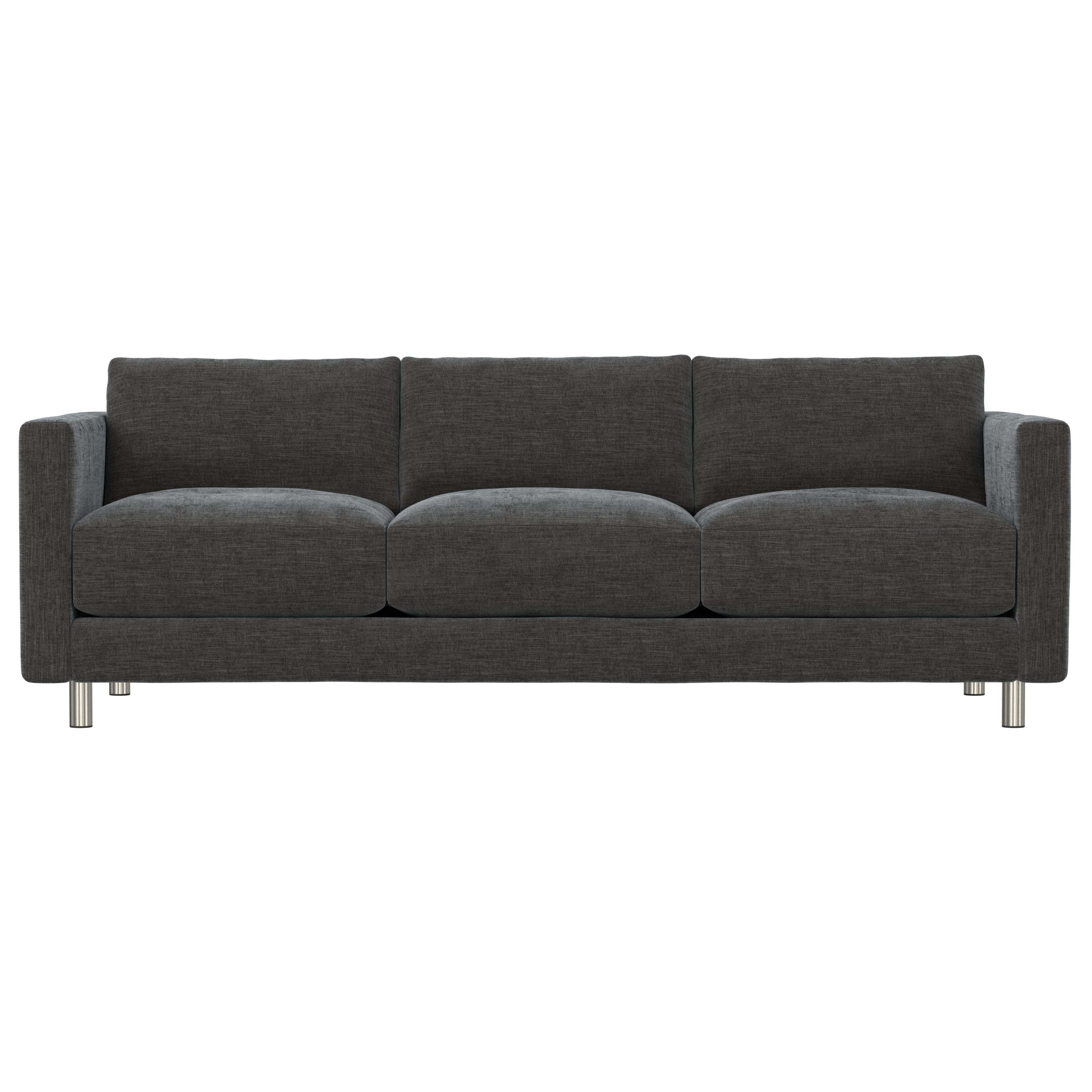 Dakota Fabric Sofa Without Pillows