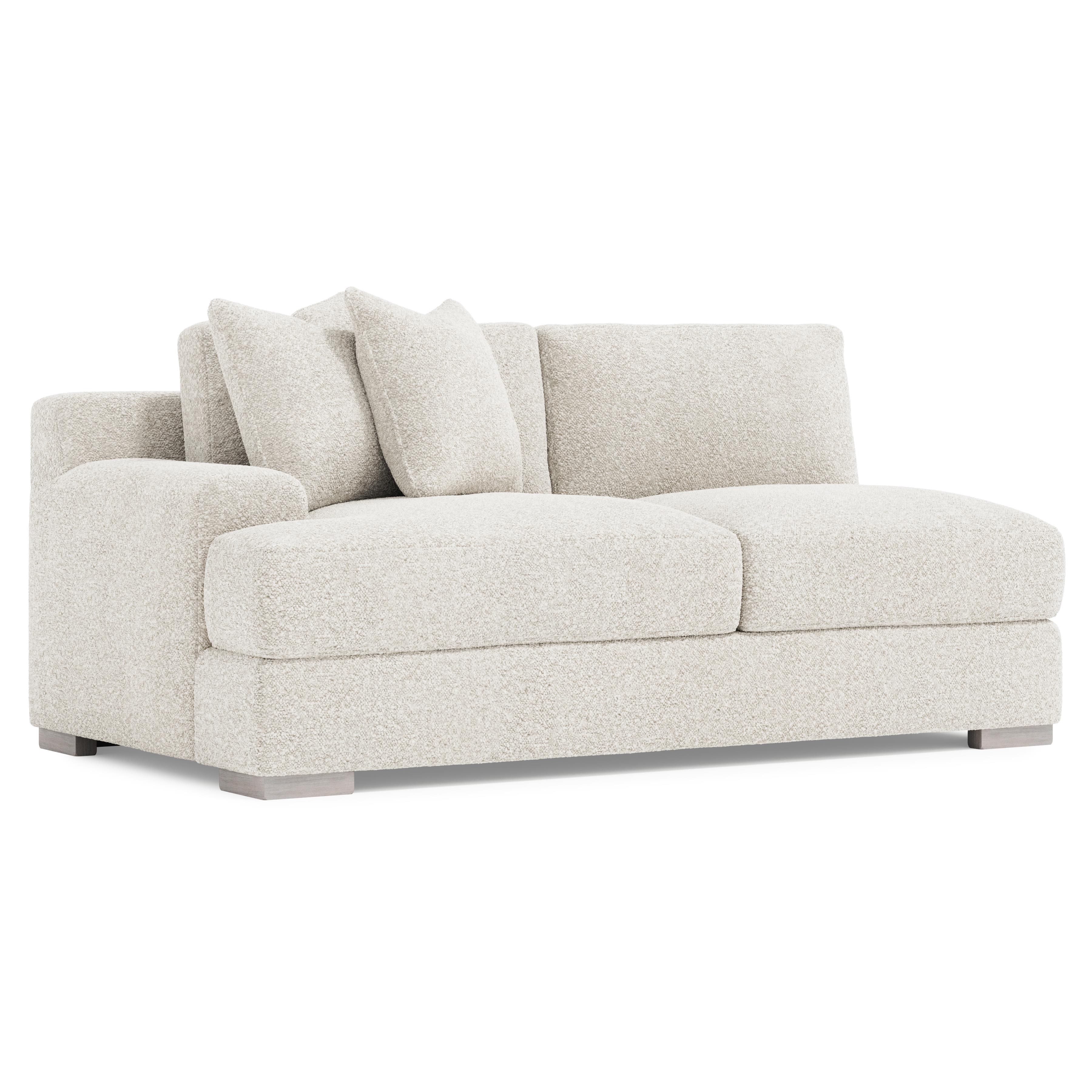 Andie Fabric Left Arm Loveseat