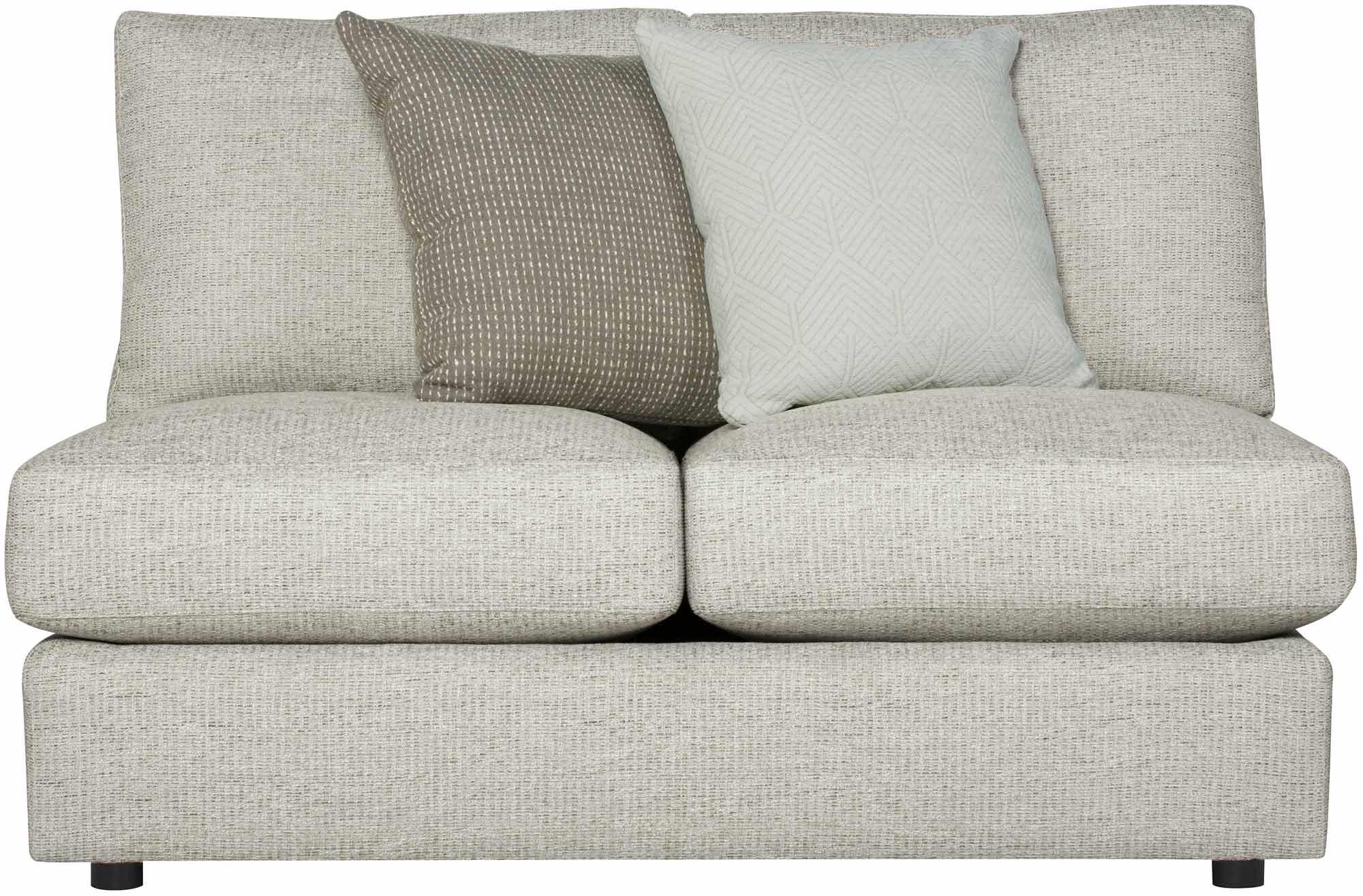 Rawls Fabric Armless Loveseat