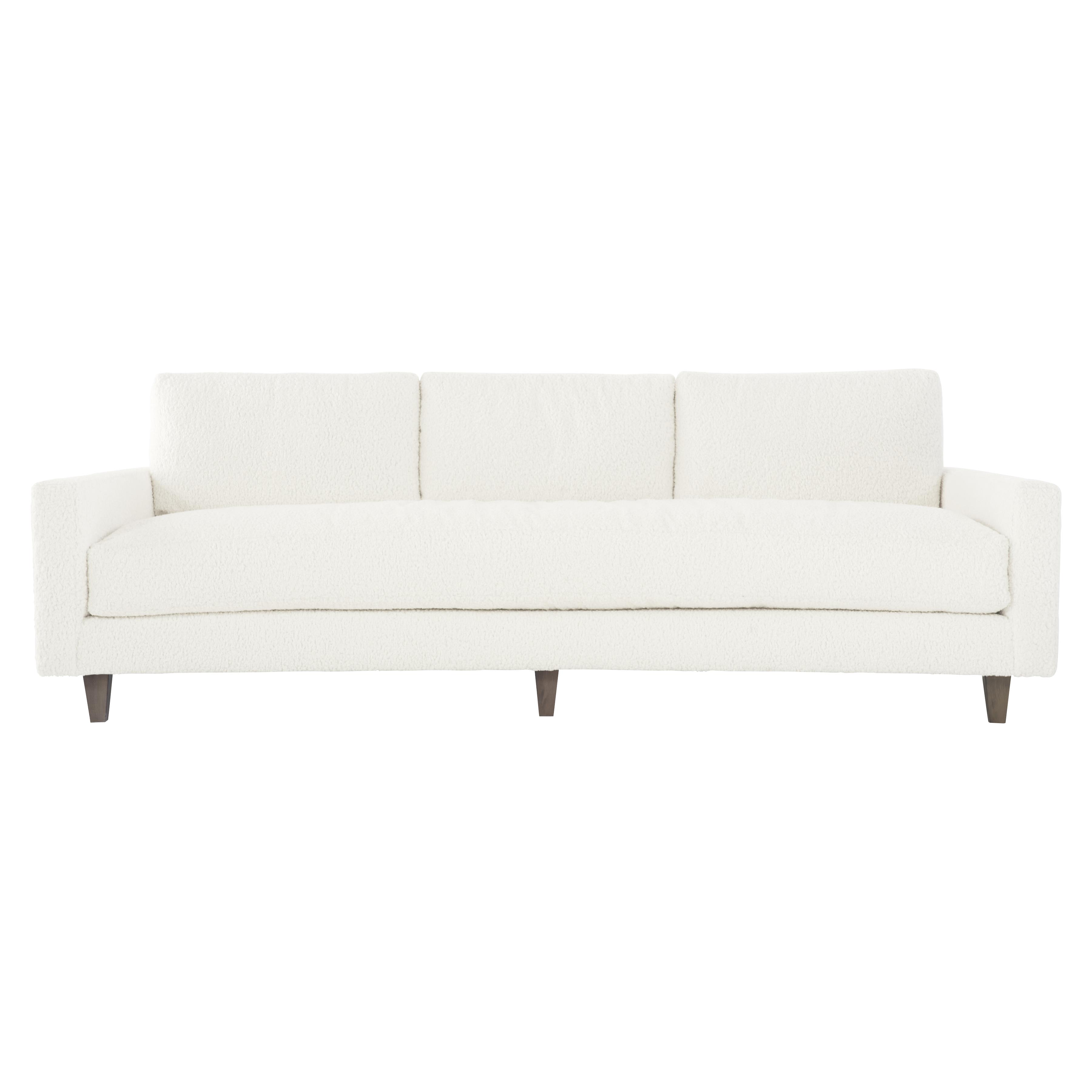 Carlie Fabric Sofa Without Pillows
