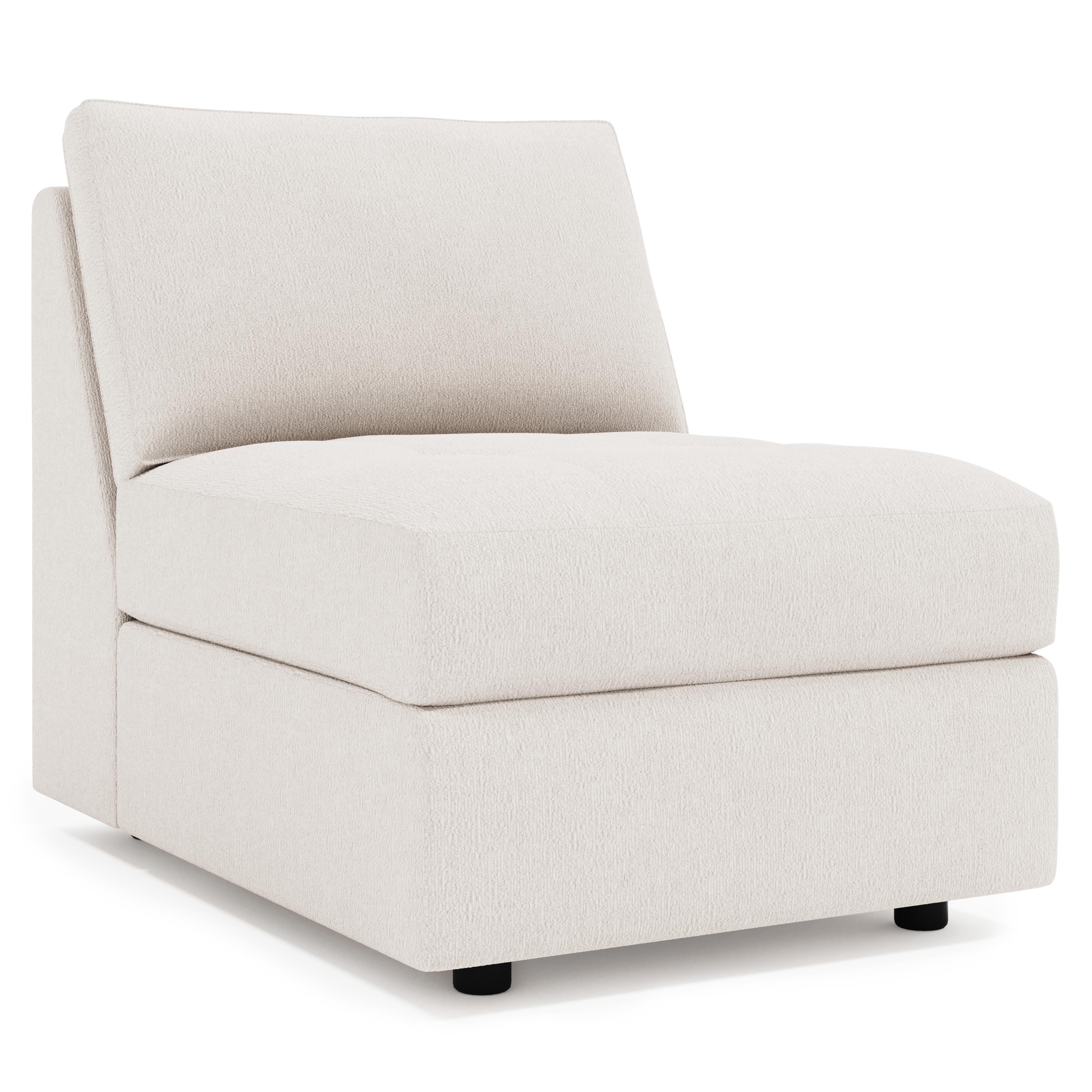 Nest Fabric Armless Chair