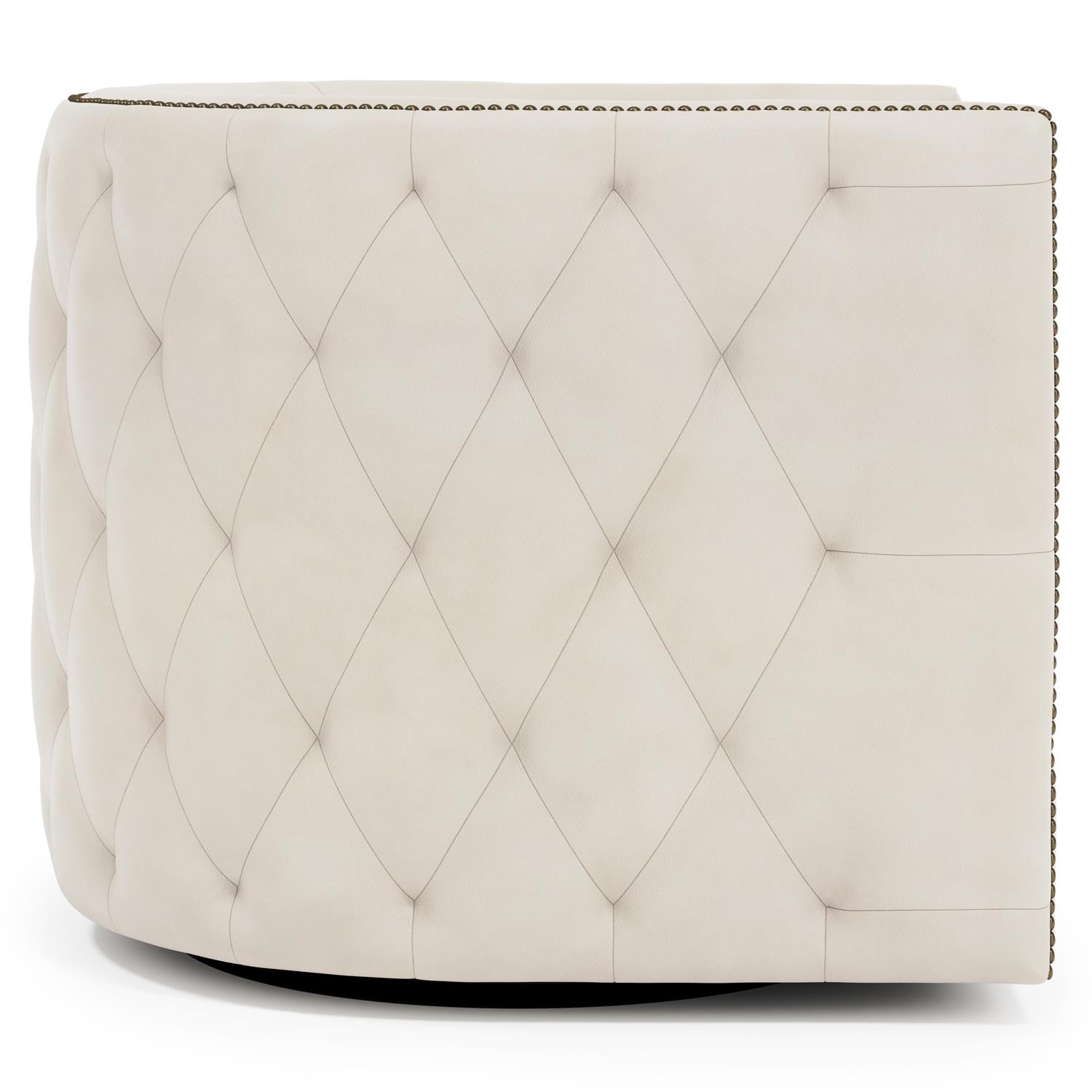 Palazzo Leather Swivel Chair