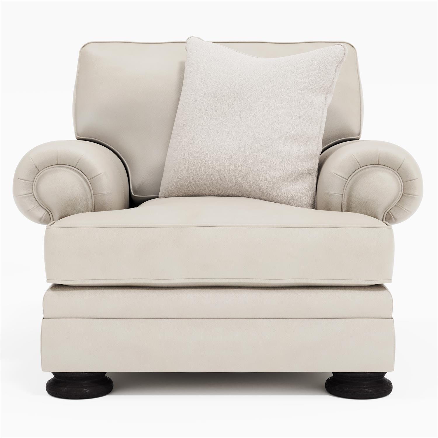 Foster Leather Chair Without Nails