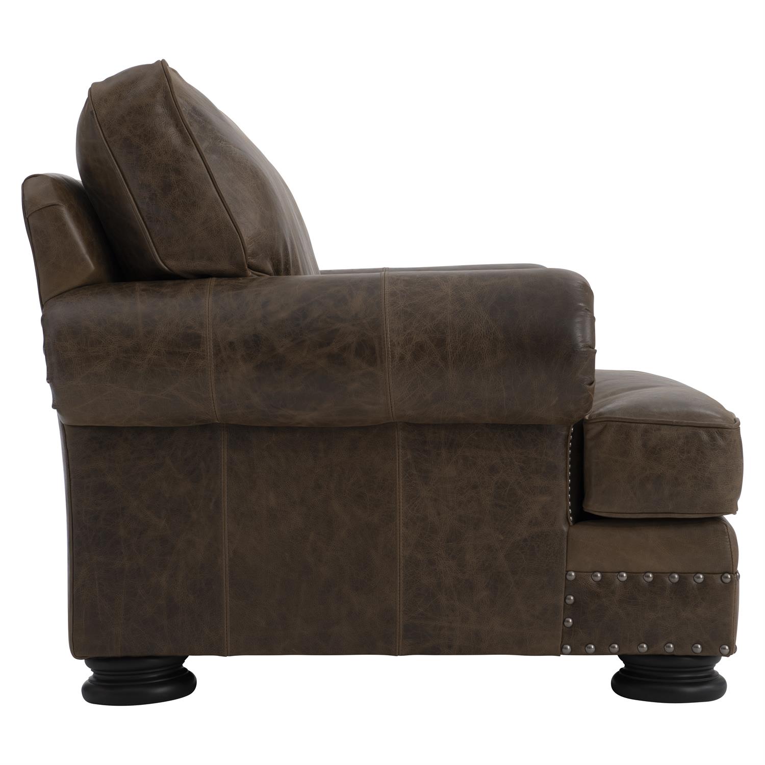 Foster Leather Chair Without Pillows