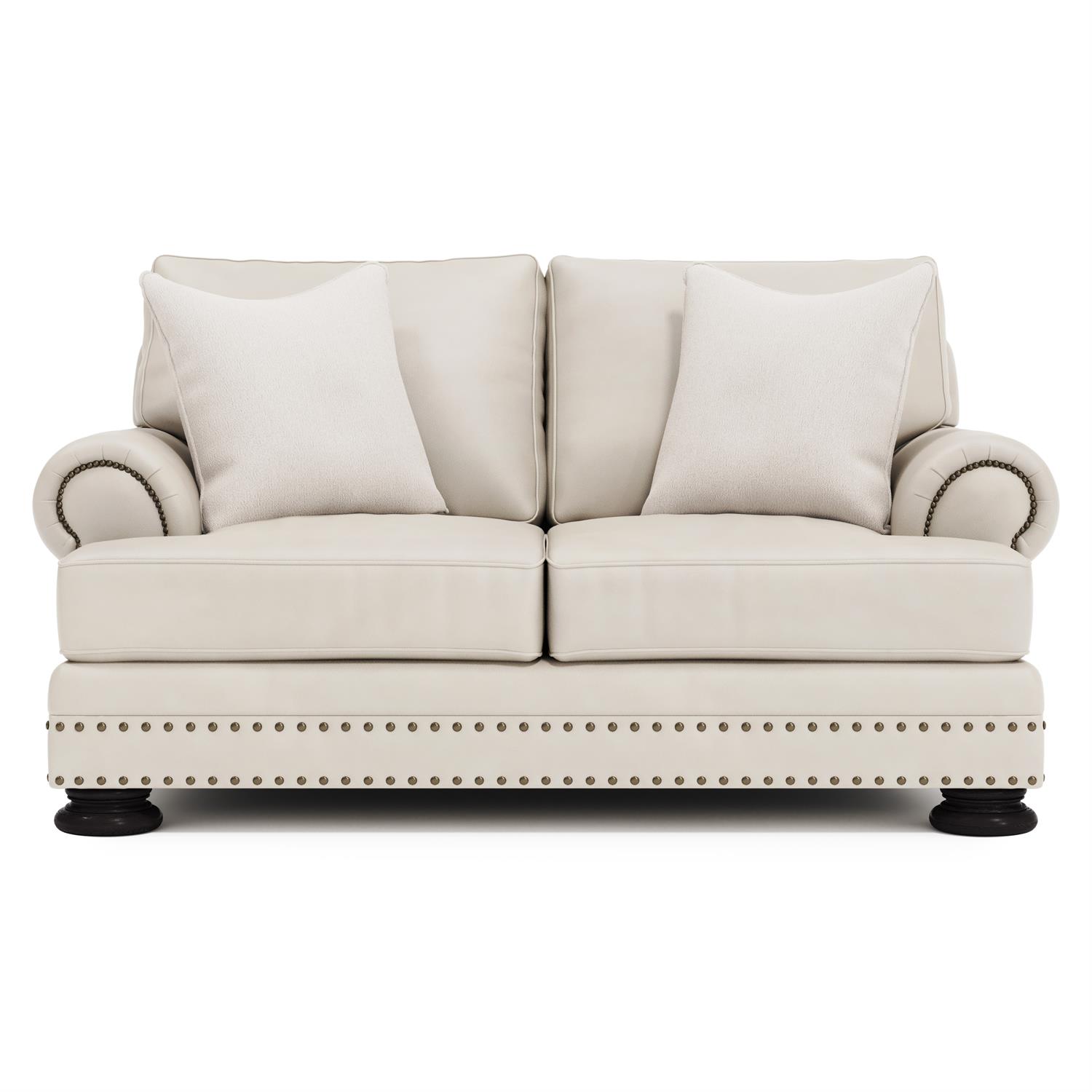 GMFS363◯lether world / レザーワールド ヘッドレスト ブ Foster Leather Loveseat