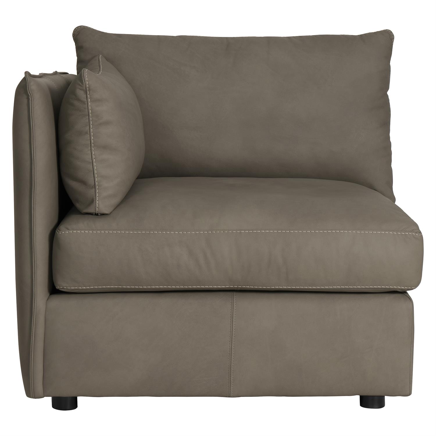 Preston Leather Left Arm Chair