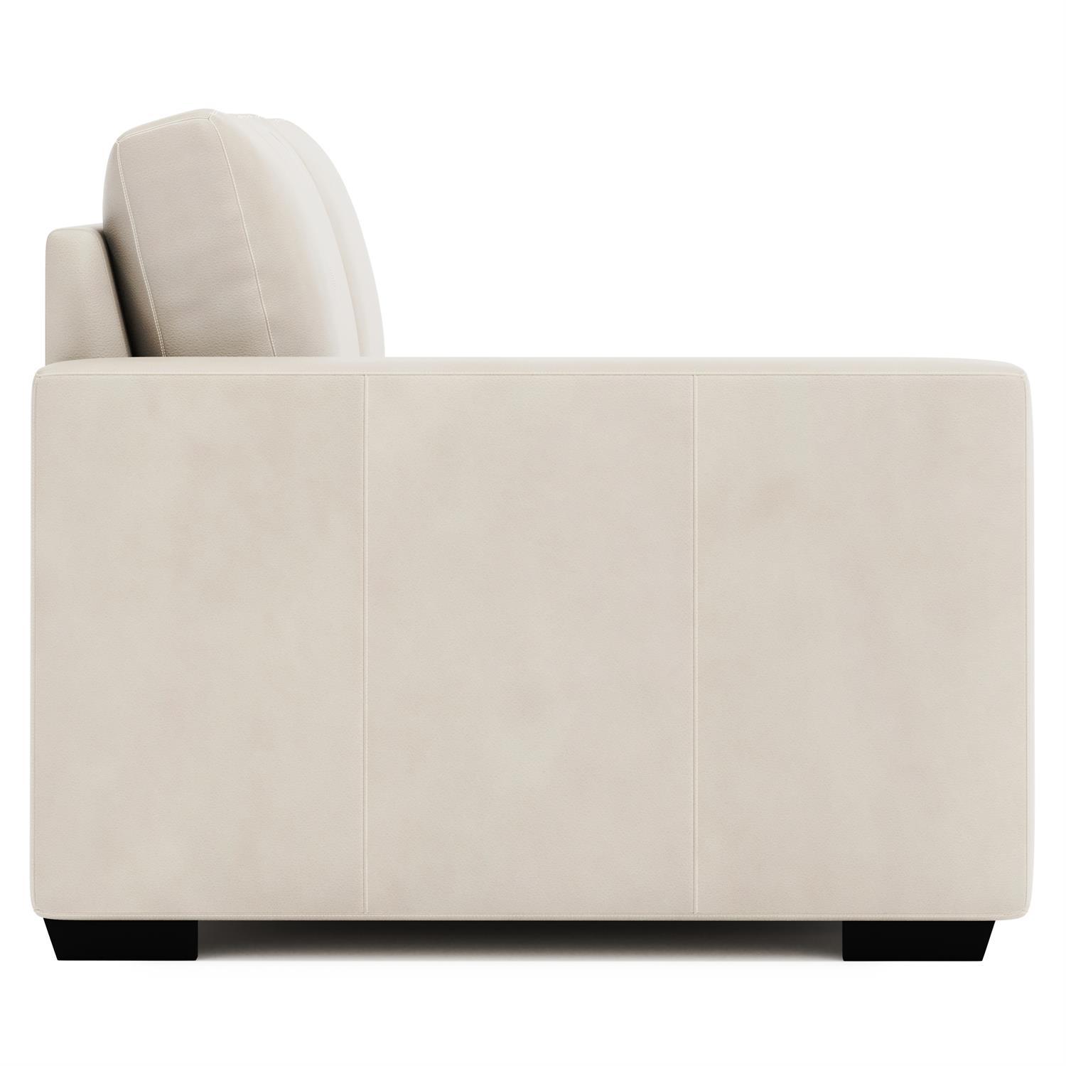 Dawkins Leather Left Arm Loveseat