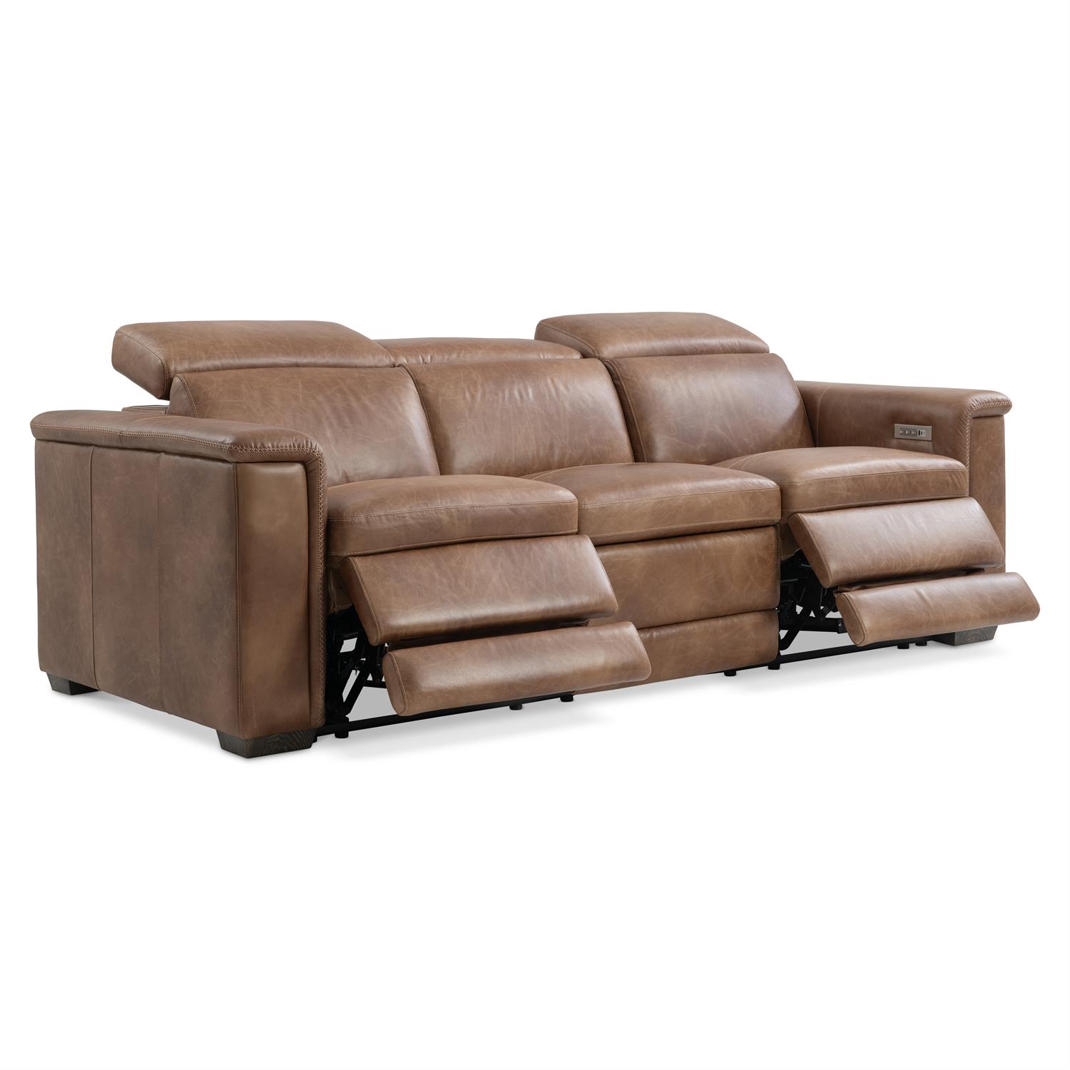 Lioni Leather Power Motion Sofa