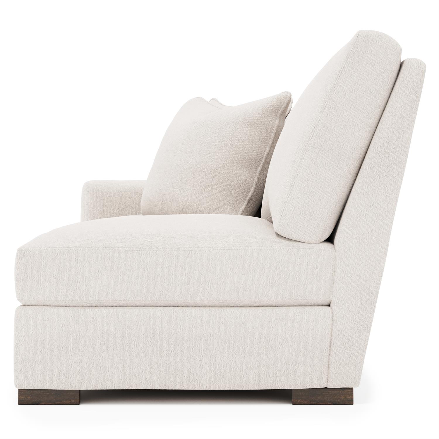 Germain Fabric Left Arm Loveseat