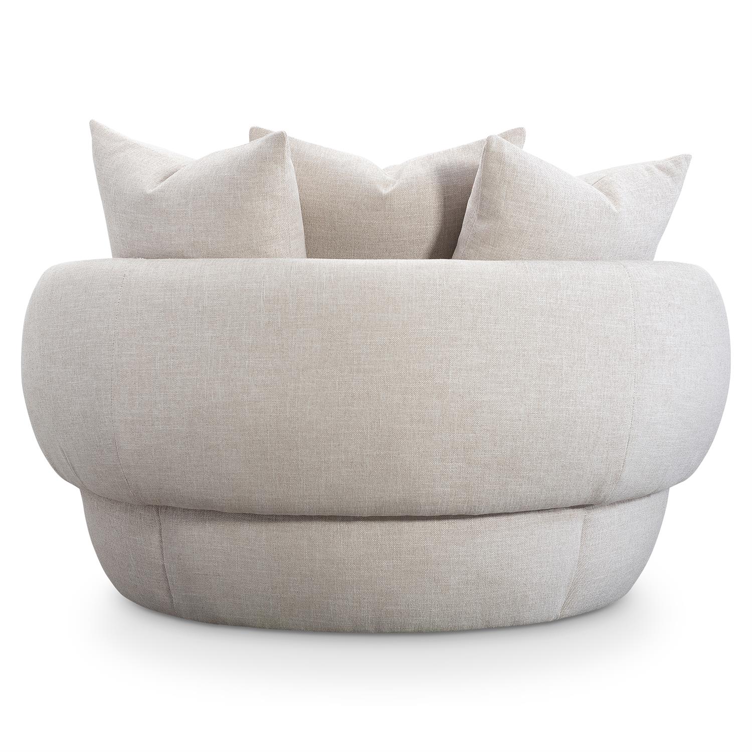 Ollie Fabric Swivel Chair