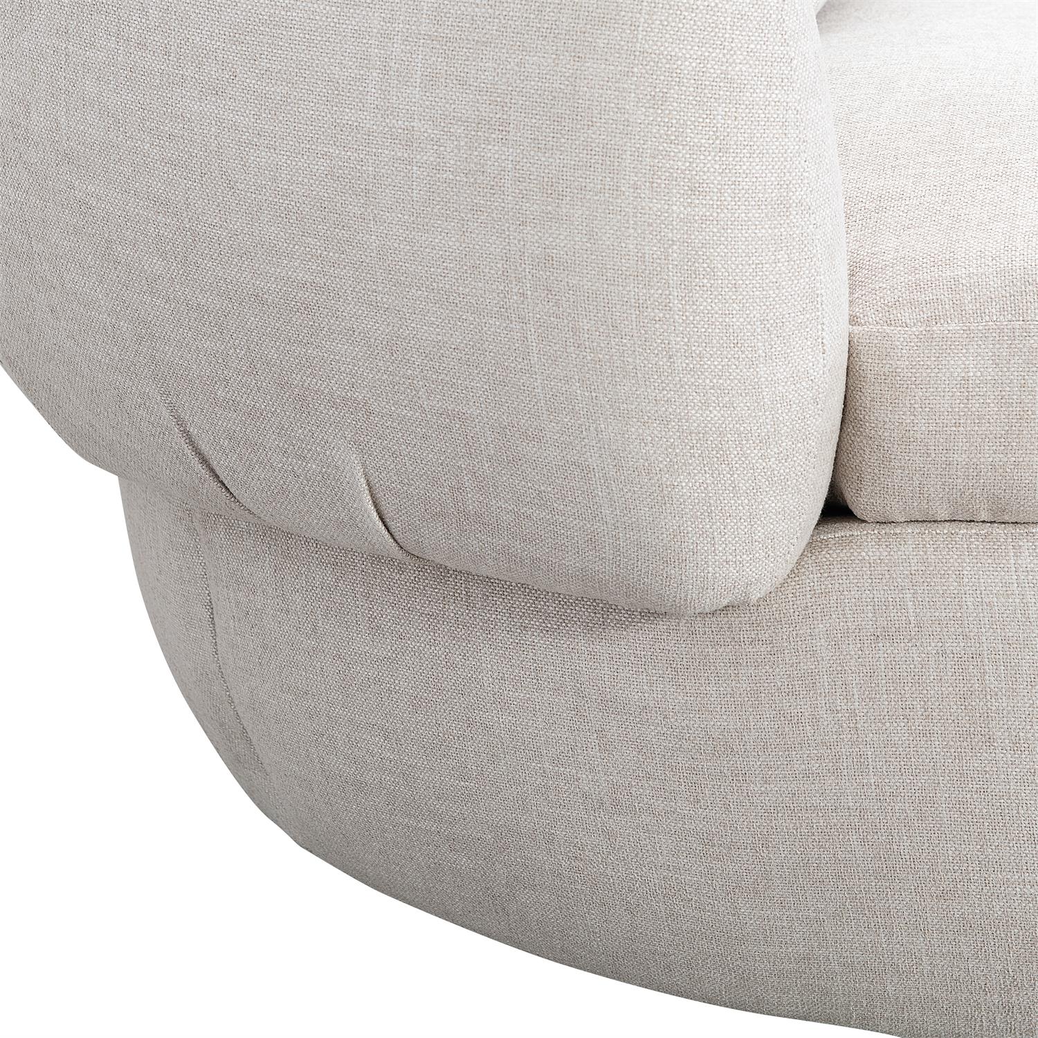 Ollie Fabric Swivel Chair