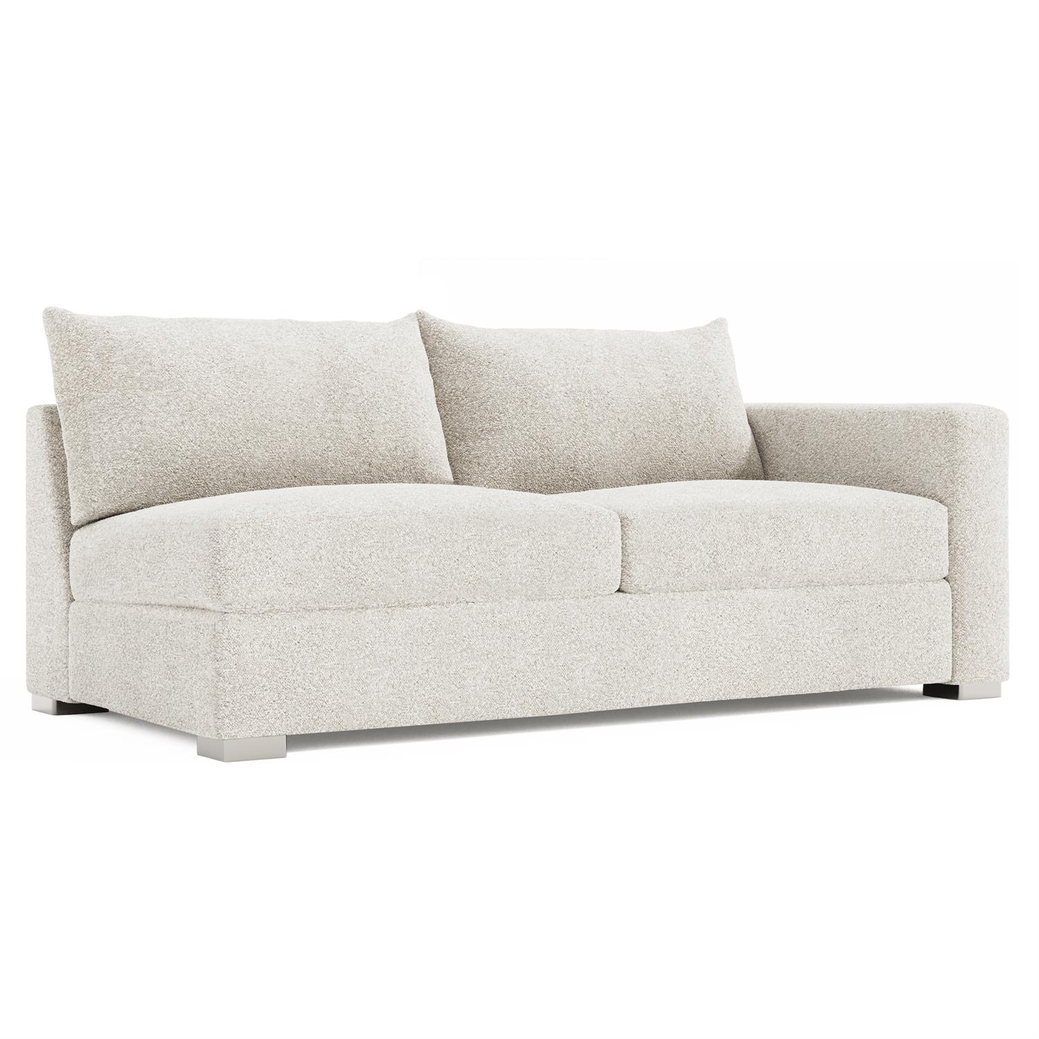 Helena Fabric Right Arm Loveseat