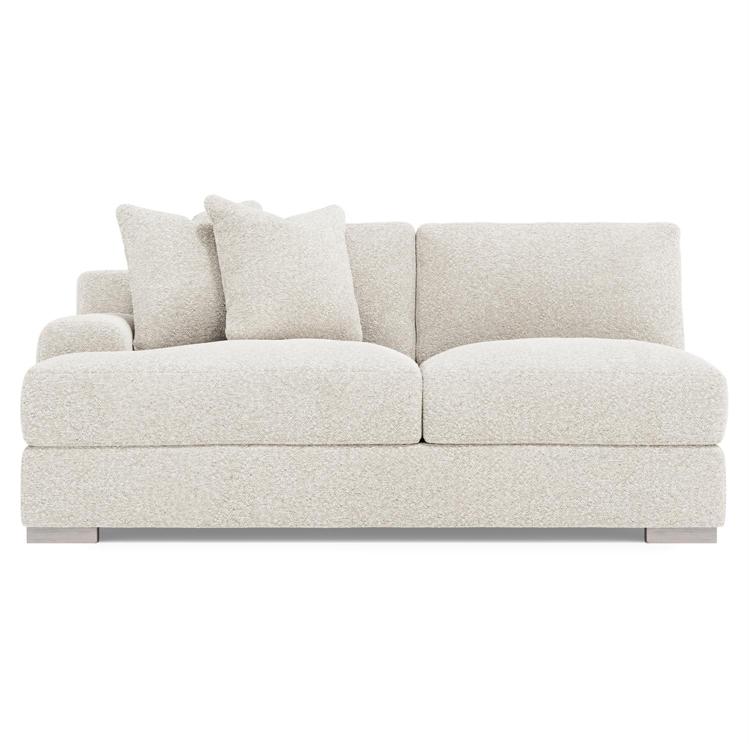 Andie Fabric Left Arm Loveseat
