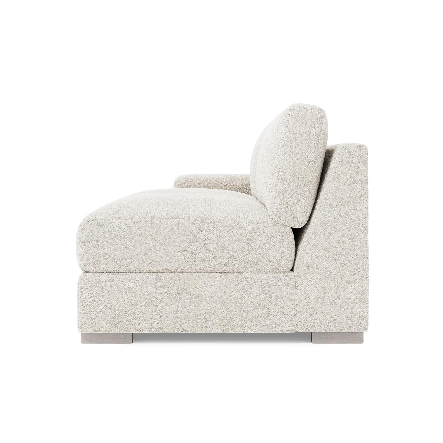 Andie Fabric Left Arm Loveseat