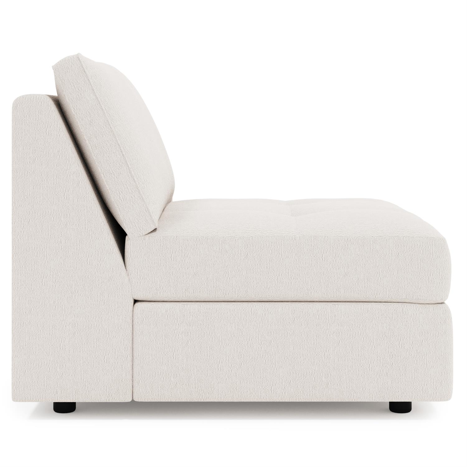Nest Fabric Armless Chair
