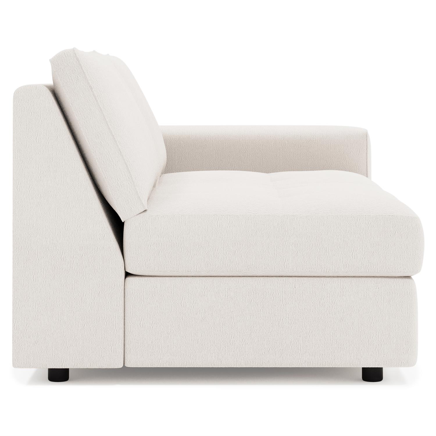 Nest Fabric Right Arm Loveseat