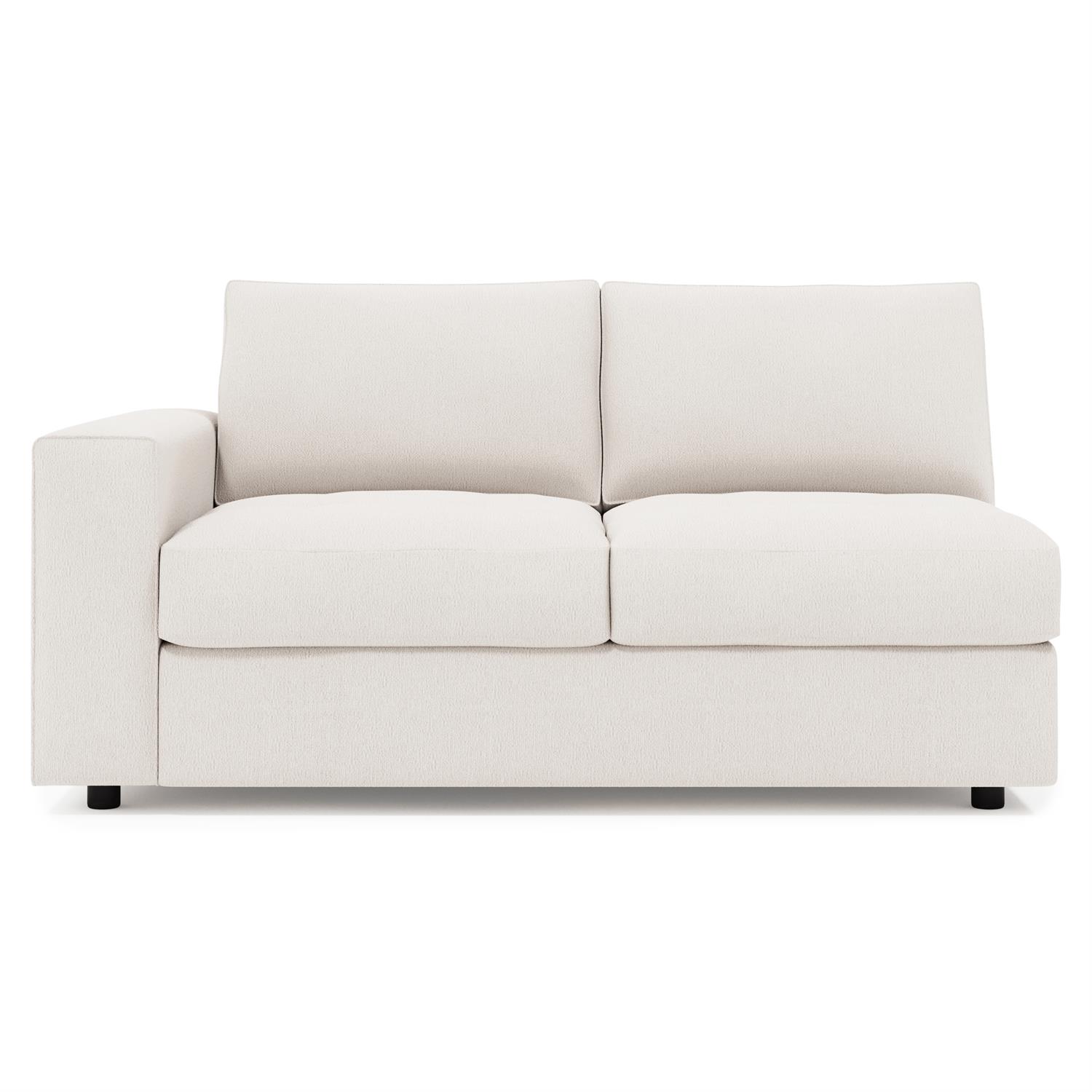 Nest Fabric Left Arm Loveseat