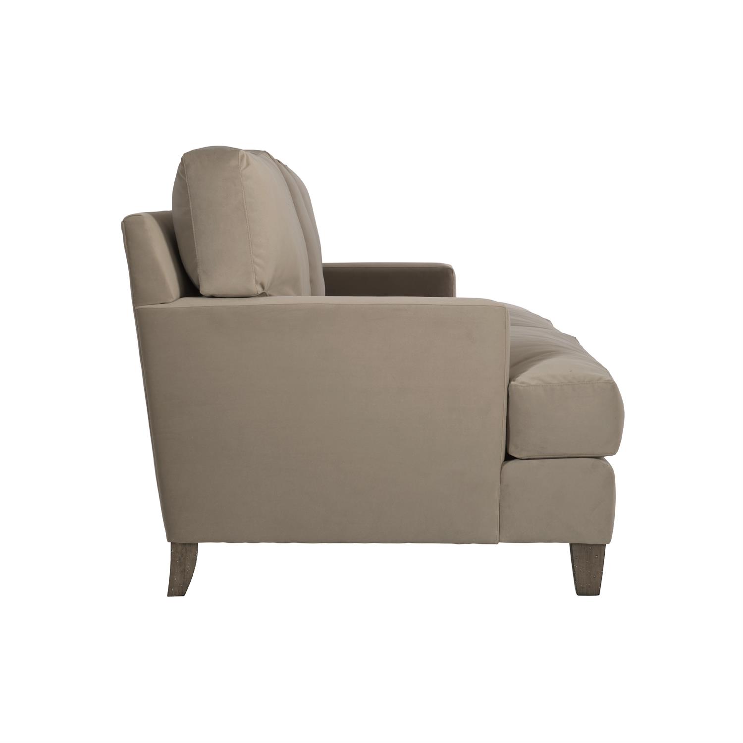 Mila Fabric Sofa Without Pillows