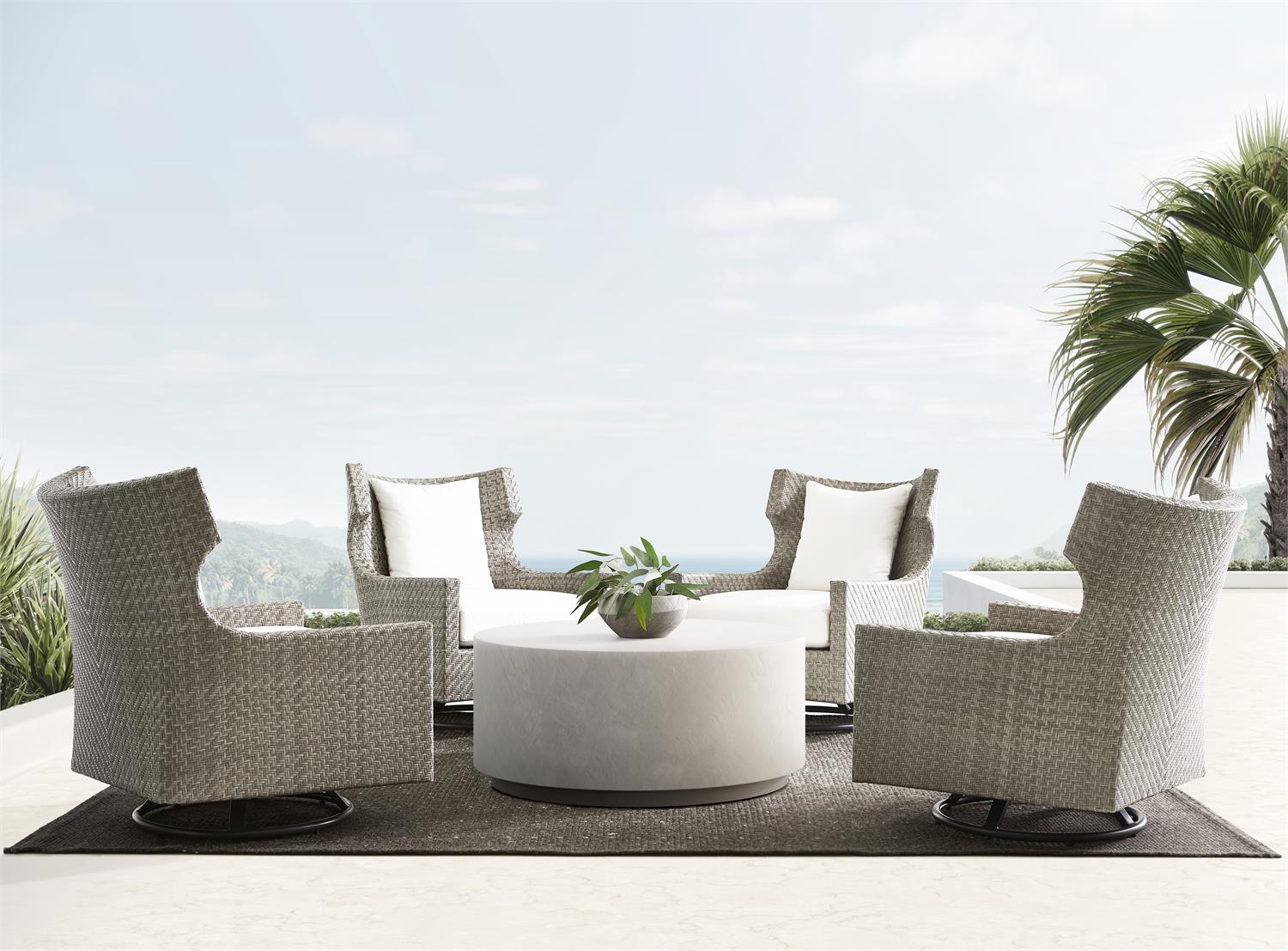 Trapani Outdoor Cocktail Table
