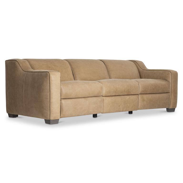Flynn Leather Power Motion Sofa