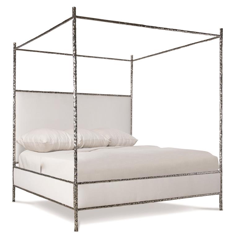 Odette Fabric Canopy Bed King