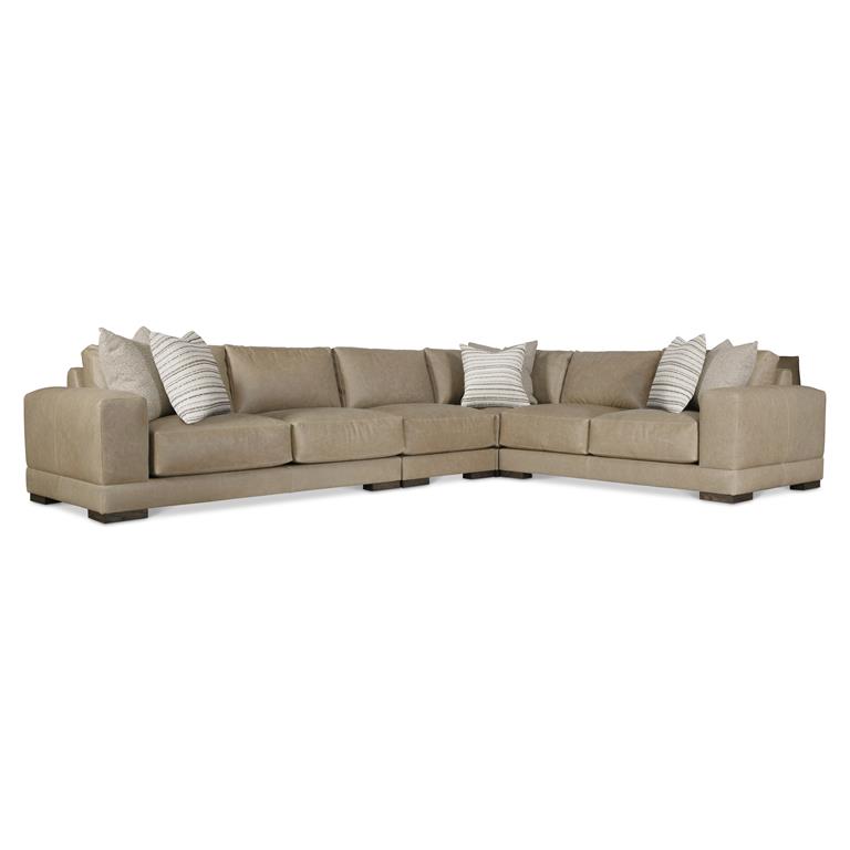 Lars Leather Sectional