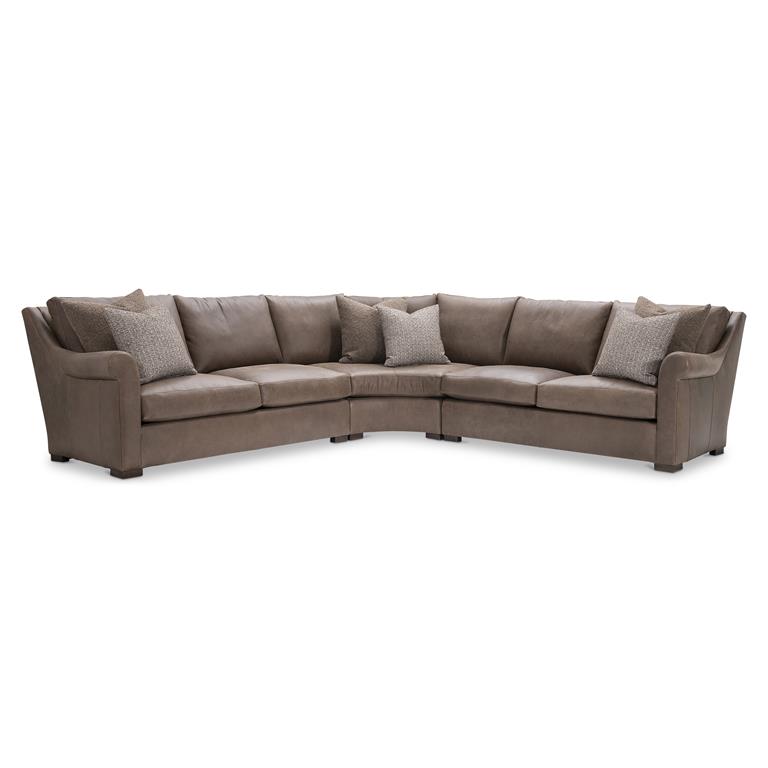 Keirnan Leather Sectional