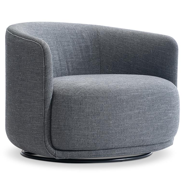 Astrid Fabric Swivel Chair