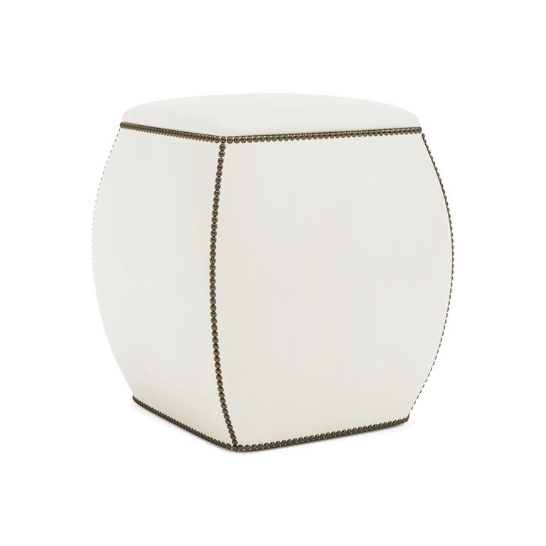 Delta Leather Ottoman