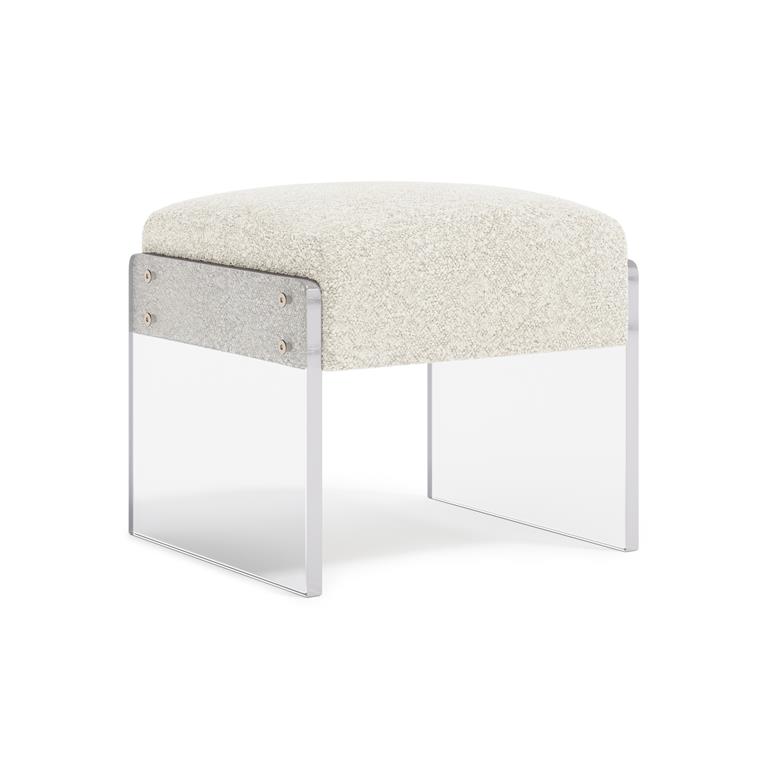 Jasper Fabric Ottoman