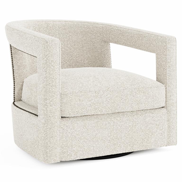 Alana Fabric Swivel Chair