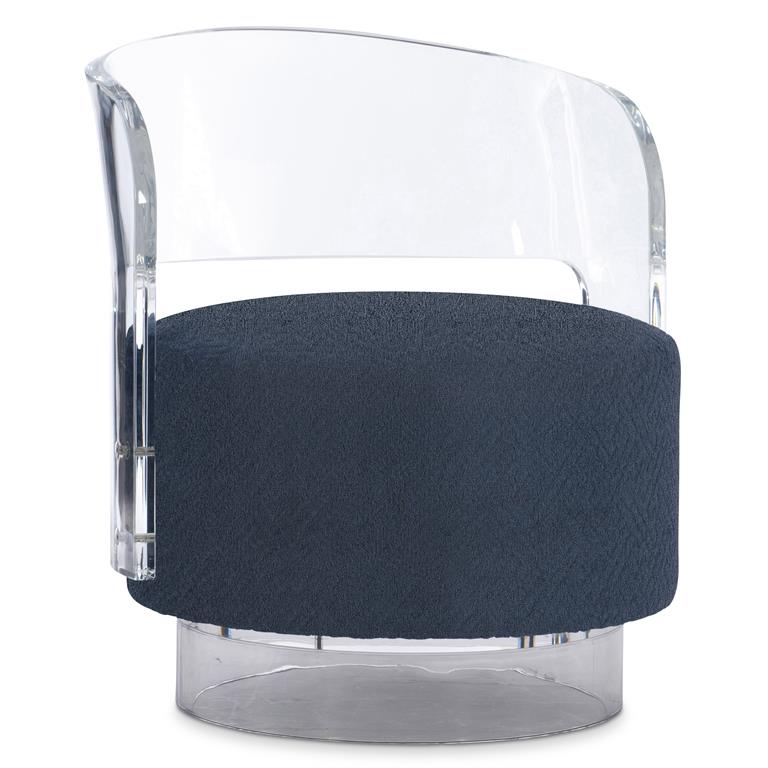 Angelina Fabric Swivel Chair