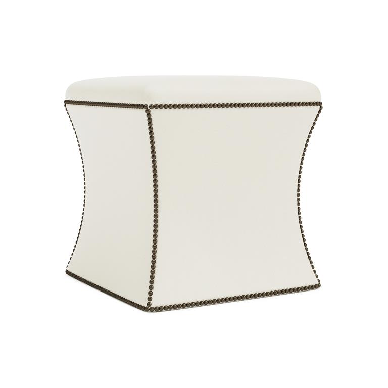 Roscoe Leather Ottoman