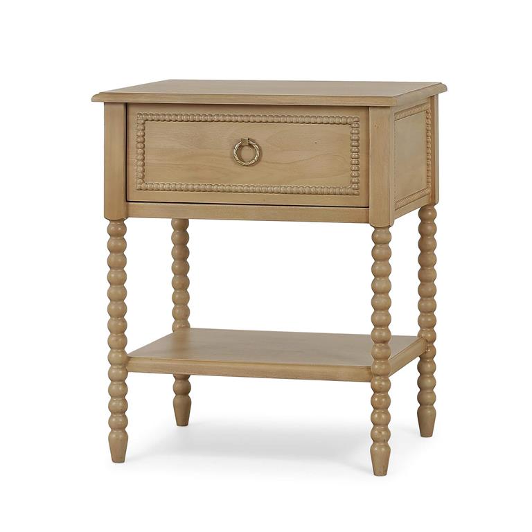 Cholet Bedside Table in Fruitwood