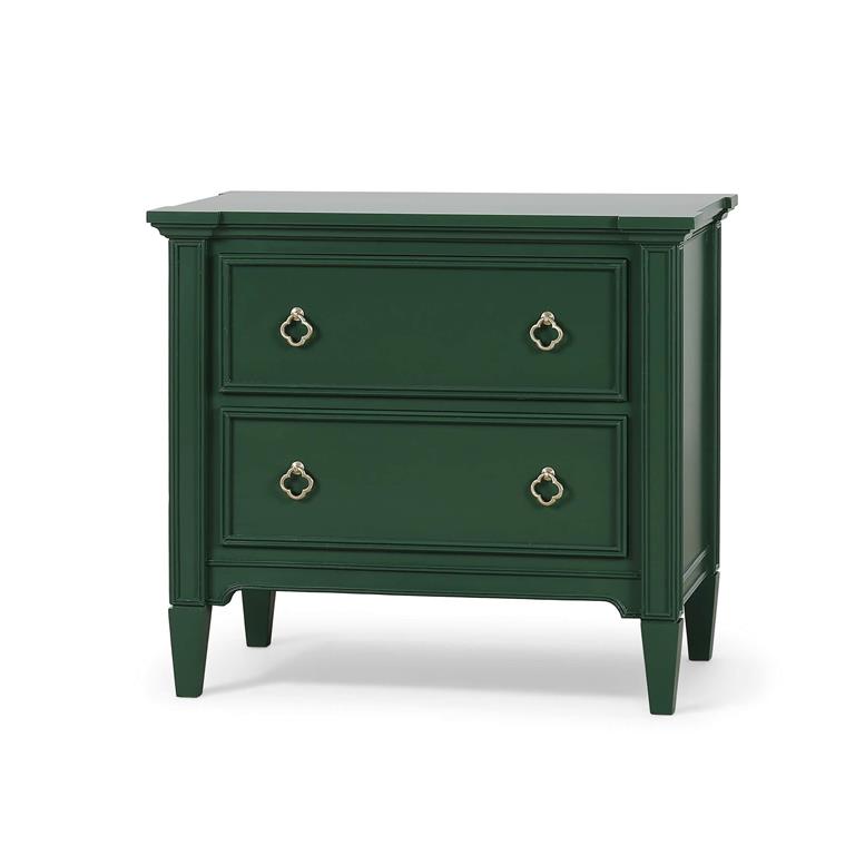 Chinois 2 Drawer Nightstand