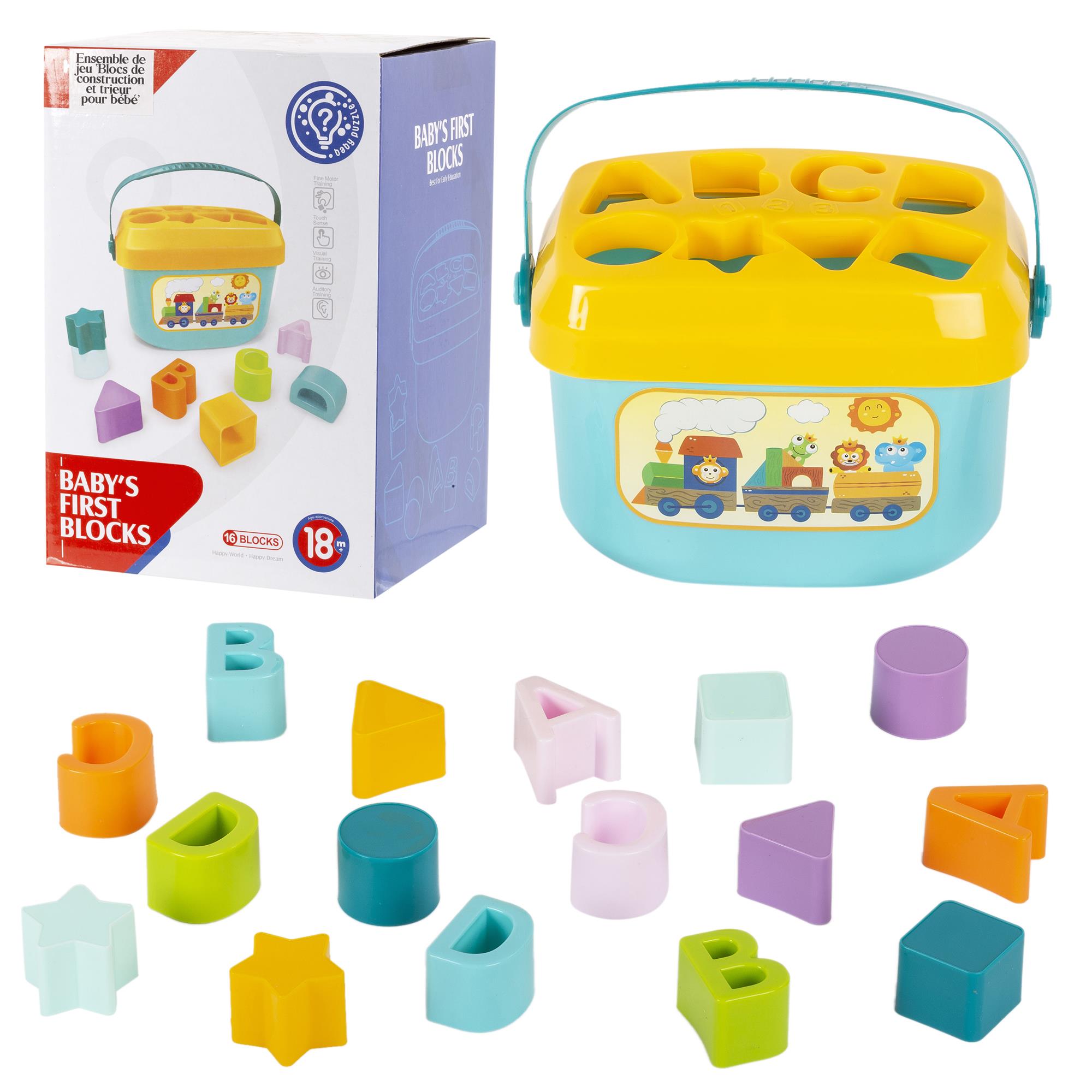 Baby Building Block and Sorter Play Set, cbx