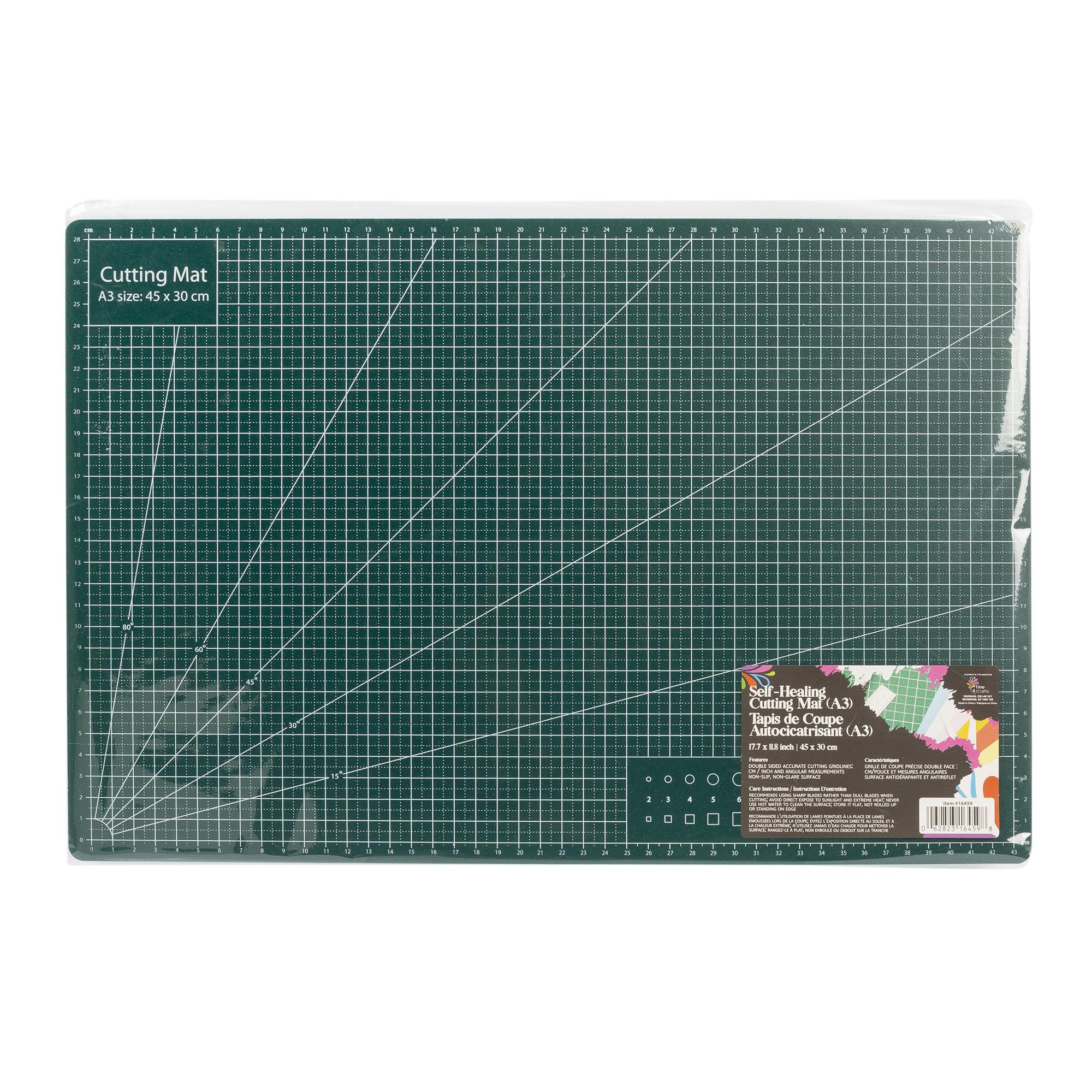 T4C, Selfhealing cutting mat A3 45 x 30 cm, green,