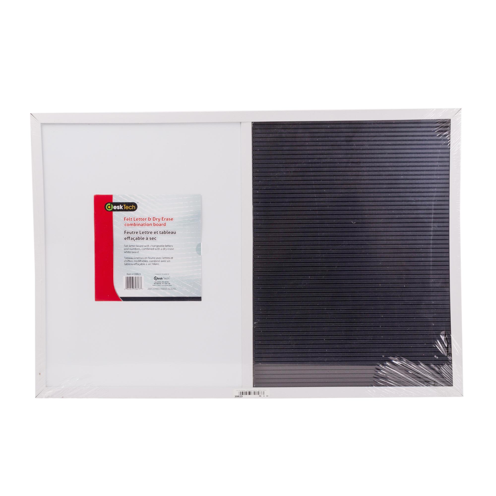 Desk Tech Felt letters Combo Board w/Letterings , 60x40 cm ( 24x16")