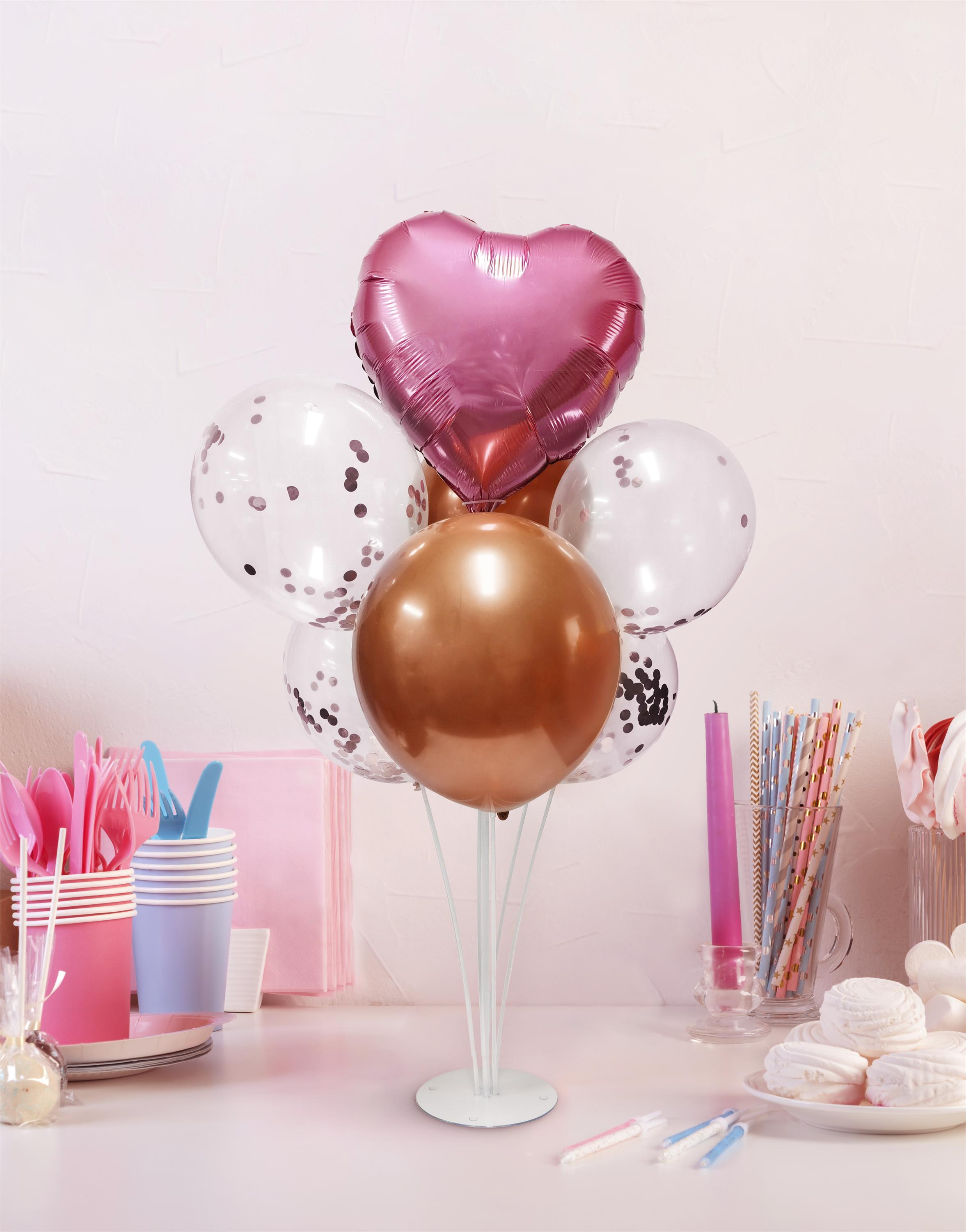 7pcs Balloons Centerpiece Kit insert card + polybag