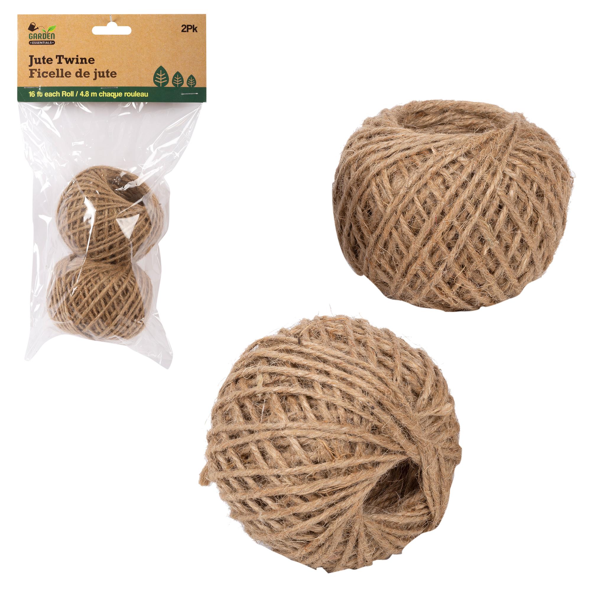 Garden E. 2pk 48M Balls of Jute Twine, pbh
