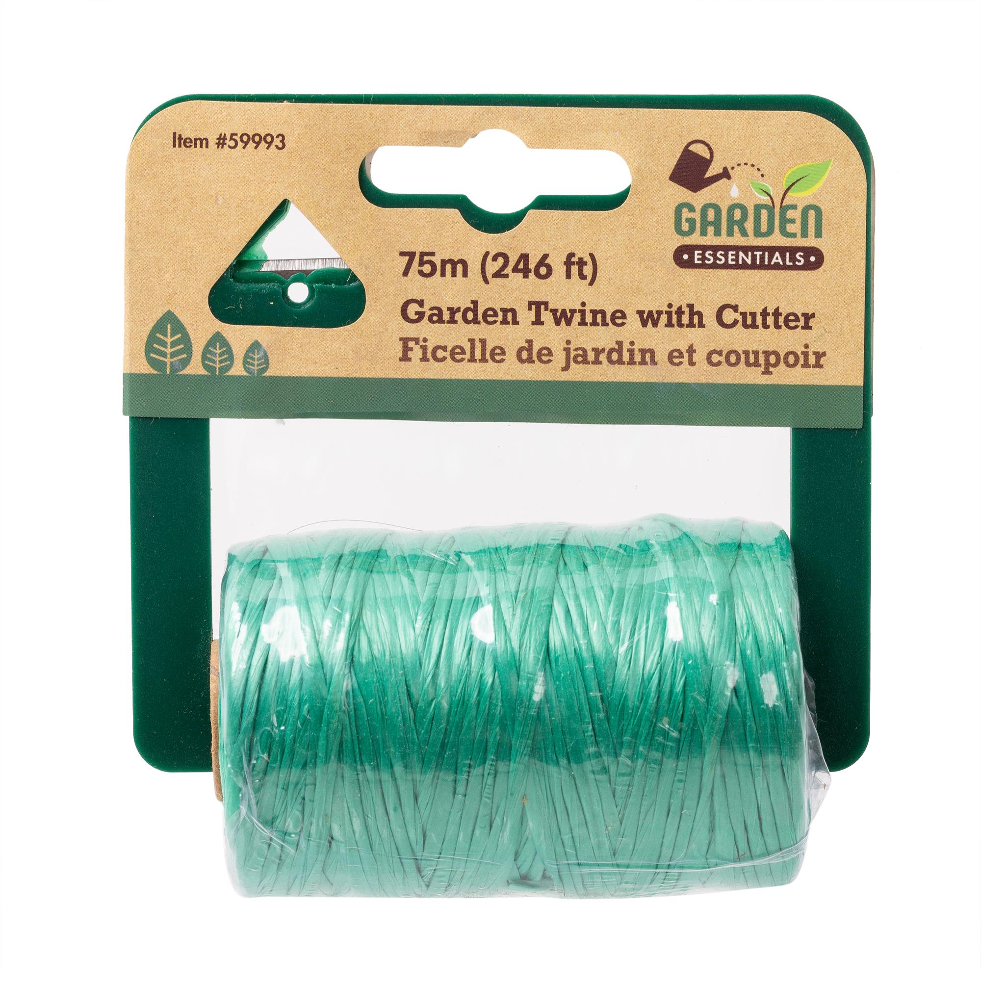 Garden E. 75M Garden Twine w/Cutter, label