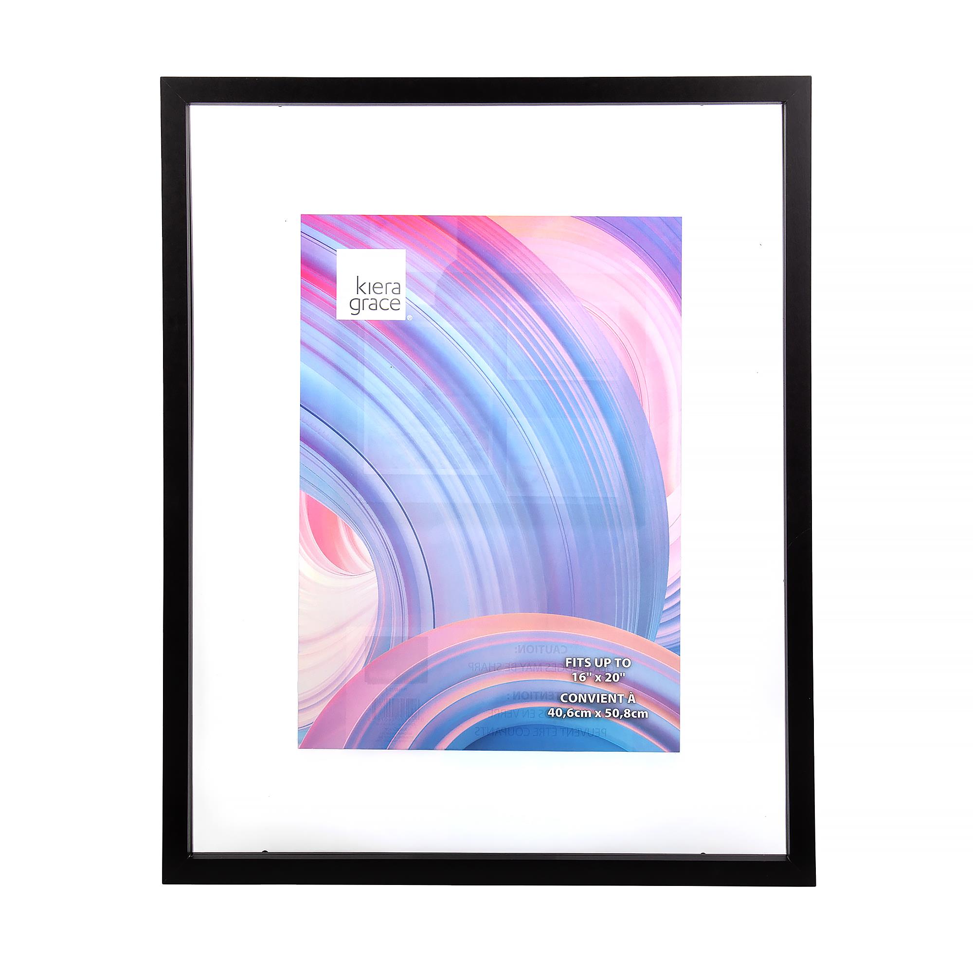 KG Contempo 16X20" Float Frame BLACK, FOR 11X14 (AZ)