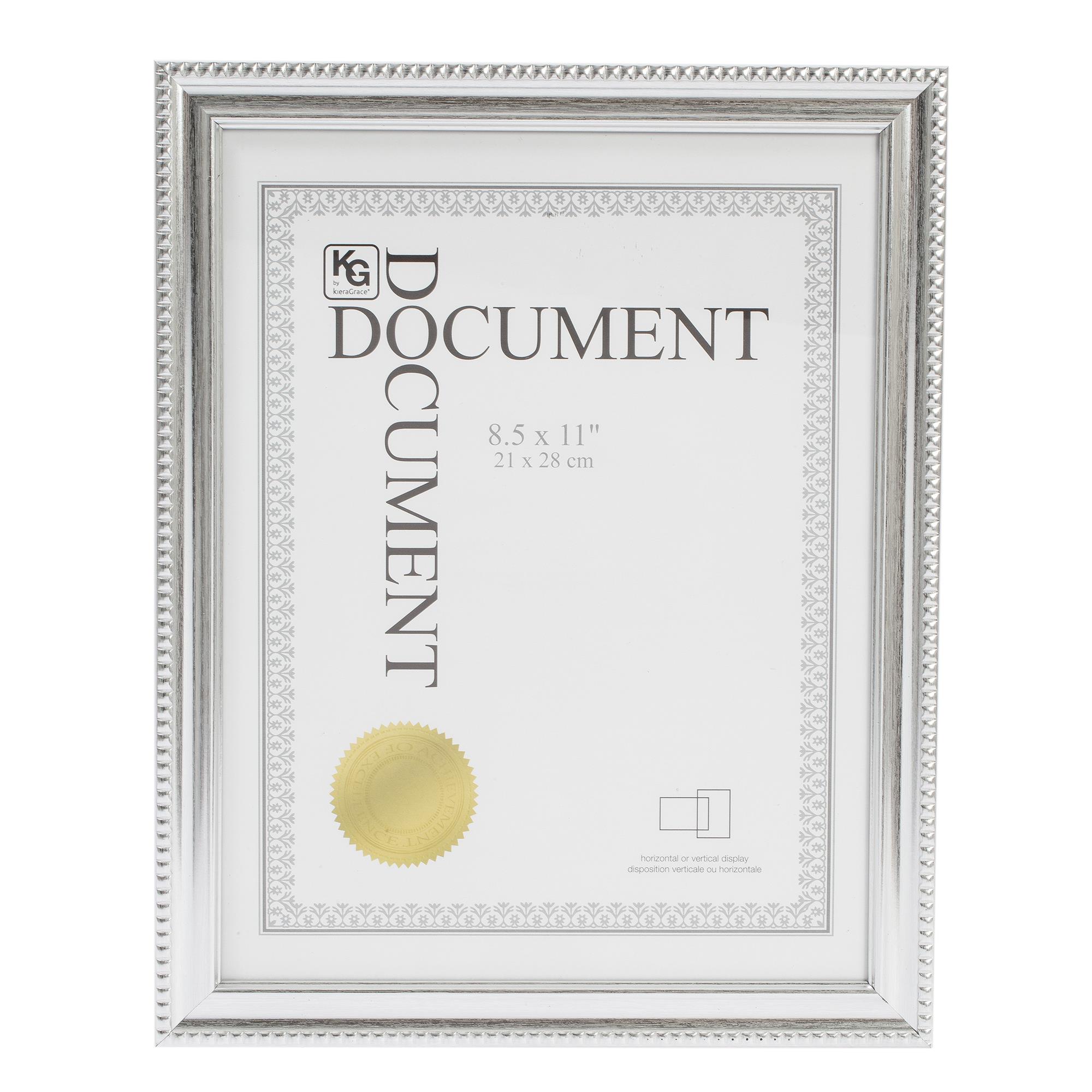 KG Sydel 8.5X11" Document Frame