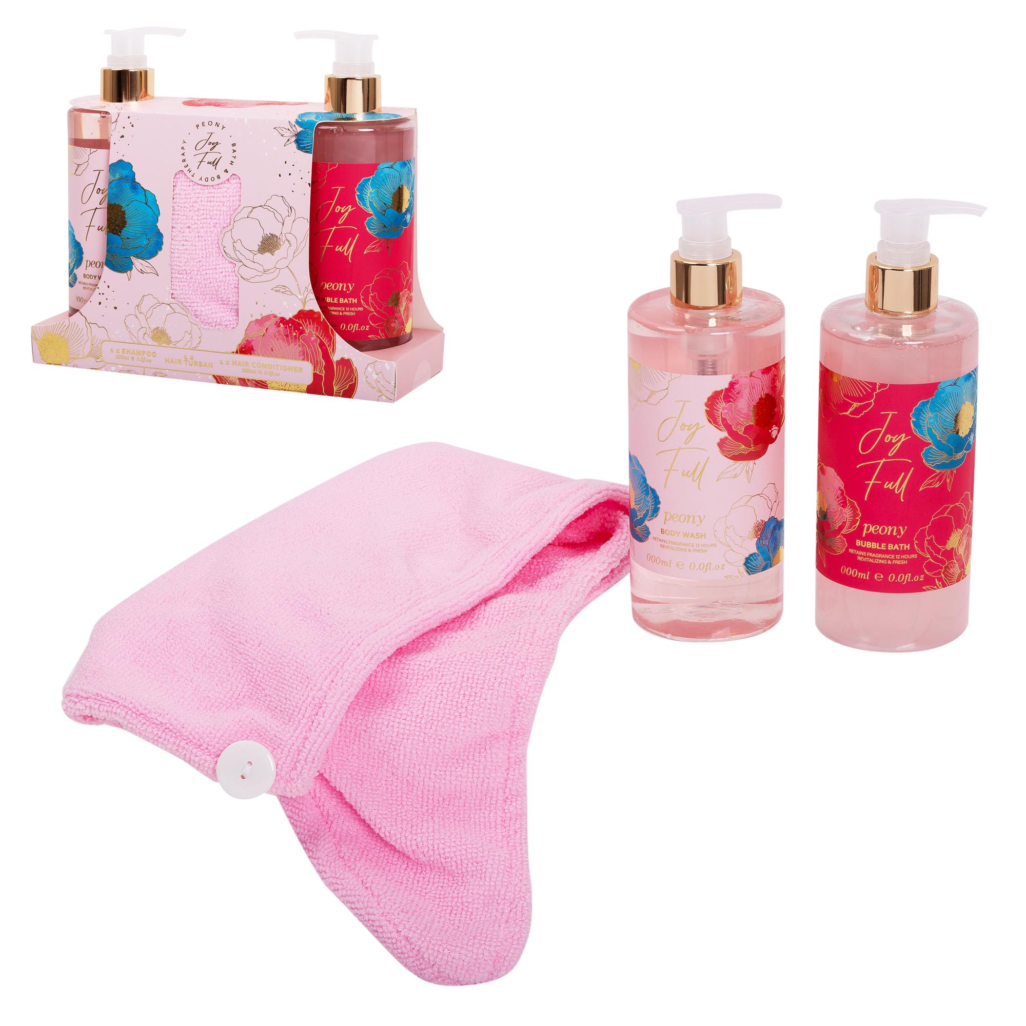 PP 3 Items Shower kit 100mL Shower Gel, Bubble Bath