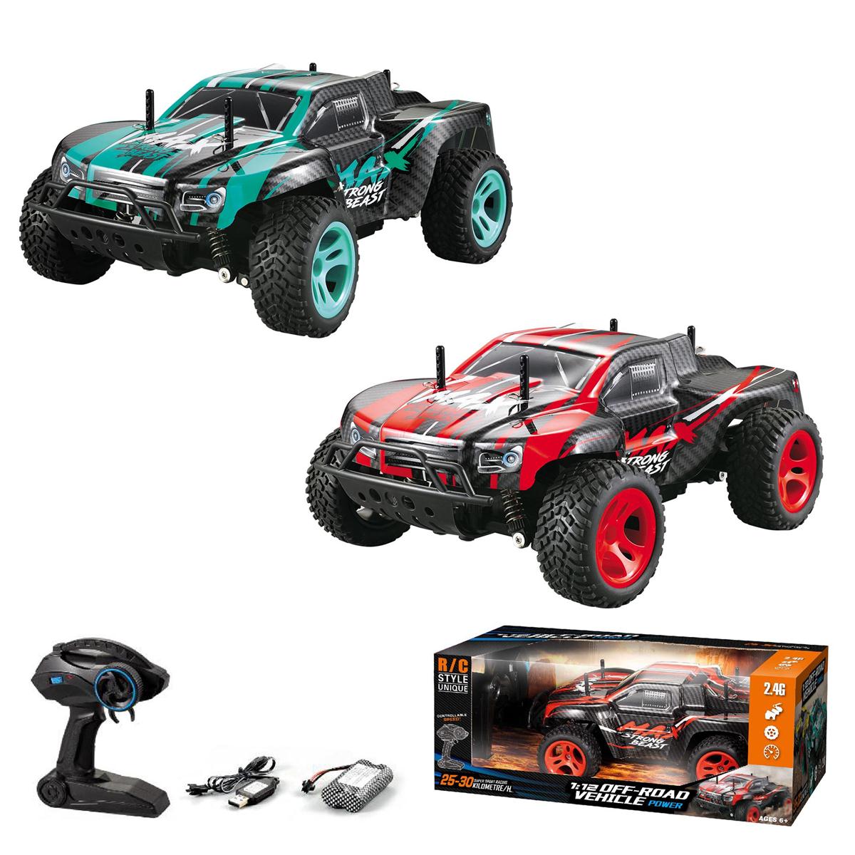 Max, 112 Radio Control Racing Truck, USB rechargeable, 2 Colours