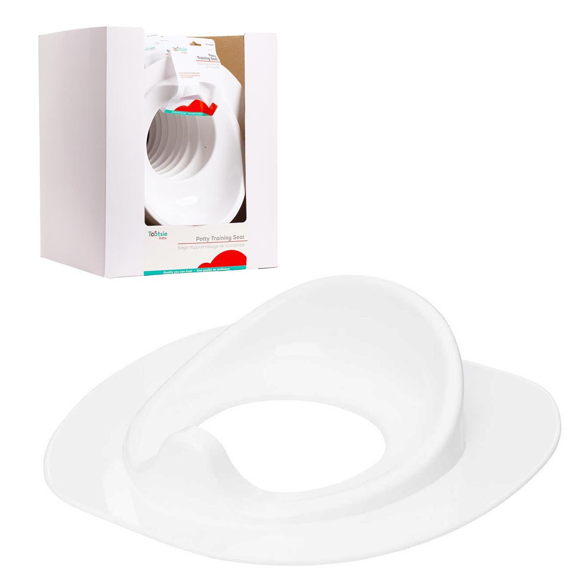 Tootsie Baby Potty Training Seat 38*31.5*10cm, white, 9/pdq