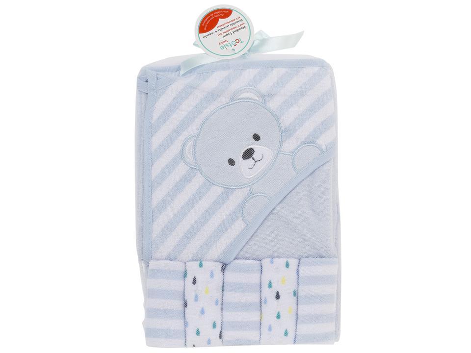 Tootsie Baby, Blue Towel/Washcloth Set, net bag, h/t,1tow/5w.c