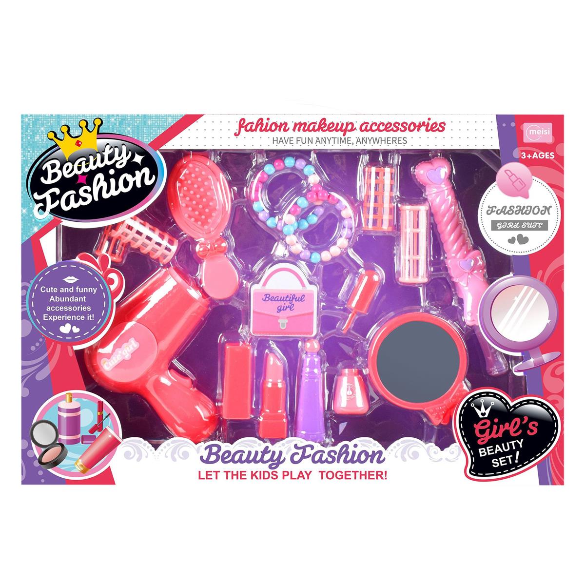 Girl Beauty Fashion Makeup Play Set, wbx