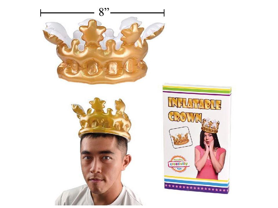 Inflatable Gold Crown, cbx Inflatable Gold Crown, cbx
