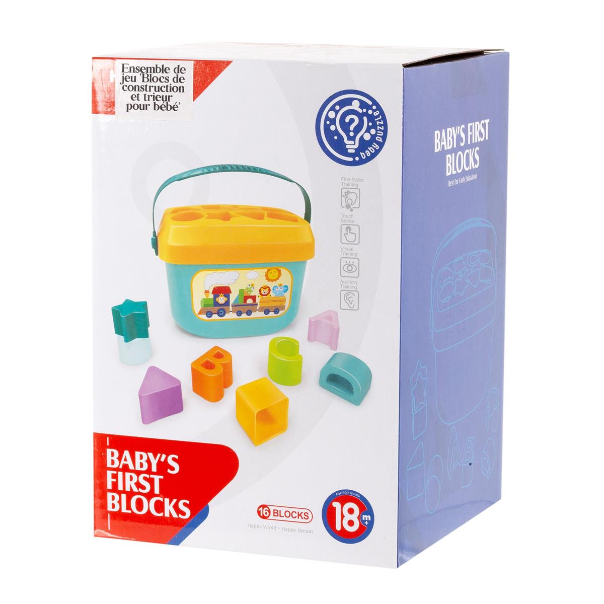Baby Building Block and Sorter Play Set, cbx